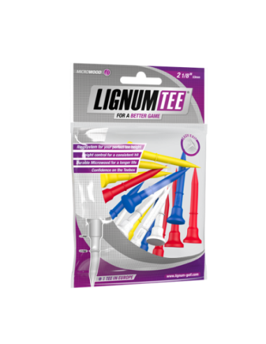 Comprar Tees LIGNUM 53MM multicolores para golf online en Madrid