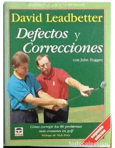 Comprar Libro de golf Defectos y correciones online en Madrid