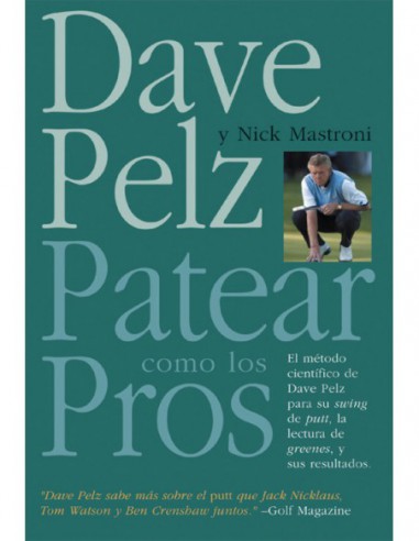 Comprar Libro Patear como los pros para golf online en Madrid