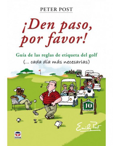 Comprar Libro de golf ¡Den paso por favor! para golf online Madrid