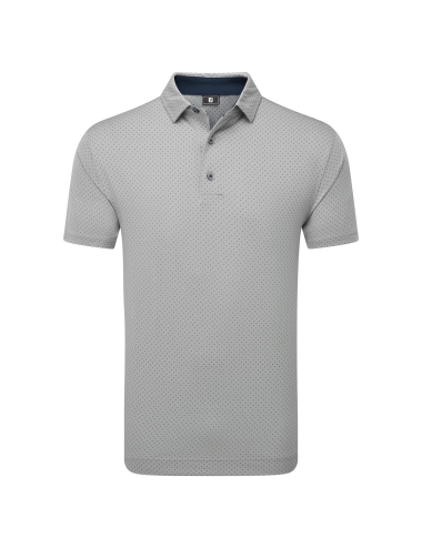 Footjoy Stretch Lisle Dot Print Polo