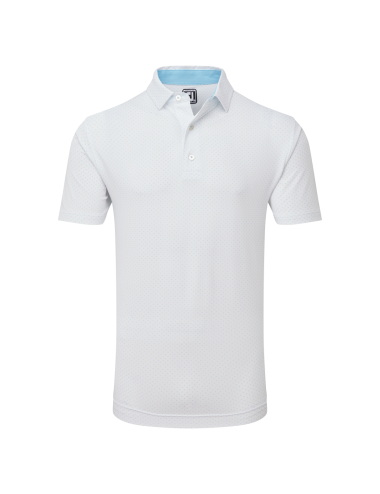 Footjoy Stretch Lisle Dot Print Polo