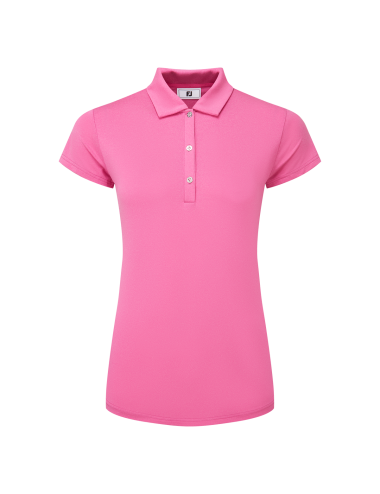 Footjoy Cap Sleeve Lisle Womens Polo