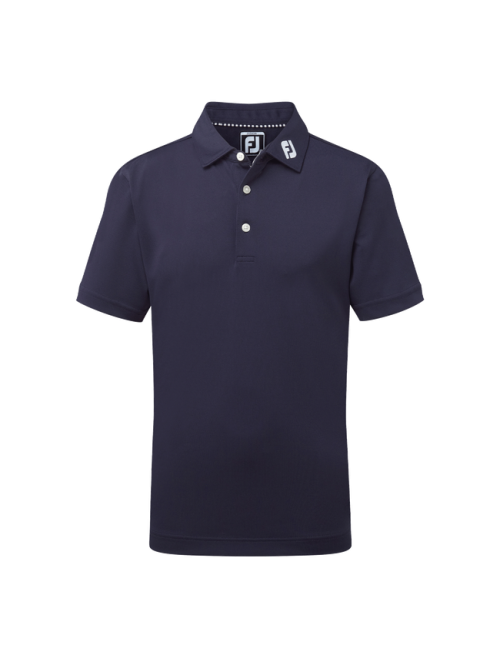Footjoy Stretch Pique Solid Junior Polo