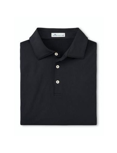 Peter Millar Mens Solid Stretch Polo