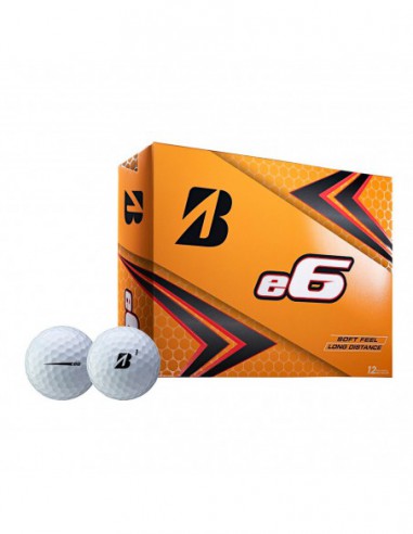 Comprar Bolas de golf Bridgestone Golf e6 White personalizada online Madrid