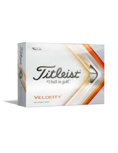 Titleist Velocity Blanca Personalizada