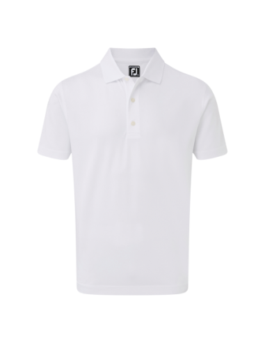 Footjoy Polo Streetch Pique Solid Rib Knit Collar 90084