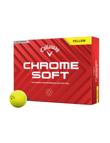 Callaway Chome Soft 2024 Yellow