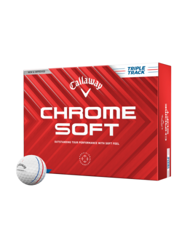 Callaway Chome Soft Triple Track 2024 Blanca